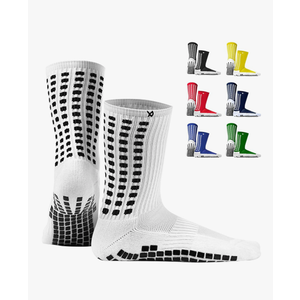 Lux Dual Grip Socks - Soccer Grip Socks for Men and Women. GripArray Performance & Comfort, Small