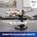 4D Build, Star Wars T-65 X-Wing Starfighter 3D Model Kit, Star Wars Collectible & Desk Dcor, Adult Puzzle, Gift Ideas for Ages 12 & Up