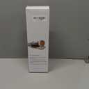 2-in-1 Electric Hair Straightener and Curling Iron with Ceramic Plates, Portable Anti-Scald Design for Wigs, Beards, and Travel (Silver)