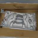 Dokili Aluminum Dual Plane Intake Manifold Compatible with Chevy Small Block SBC V8 1996-2002 Vortec 5.0L/305 5.7L/350 with Spread or Square Bore Carbs RPM Idle-5,500