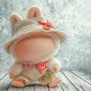 6 x 17cm Clothes Set for Doll, Hat Clothes Outfits Stylish Adorable Dolls Clothes Accessories (NO Doll Included) (Cute Day)