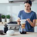 200 Count Coffee Filters 8-12 Cup, 7.92 Inch x 3.2 Inch, Percolator Basket Coffee Filters, White Disposable 8 to 12 Cup Commercial Basket Filter Paper