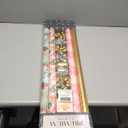 LaRibbons Christmas Wrapping Paper Set, Snowflake & Reindeer & Gingerbread Man Design with Gift Bow & Ribbons & Tags, Perfect for Christmas, Winter Party, 30 Inch X 10 Feet (4Rolls, 100 sq.ft.ttl.)