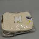 2025 Graduation Gifts for Her Women Girls,Personalized Belt Bag Waist Packs Trendy Fanny Pack Crossbody Bags,Initial White A,Cream Bag