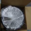 Flexible 8 Inch 16ft Aluminum Ducting-4 Layer Protection Dryer Vent Hose for HVAC Heating Cooling Ventilation and Exhaust, 2 Clamps Included