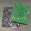 Toy Storage Bag for Lego - 2 PCS Mini Toy Play Mat Bag by Drawstring (Green and Grey)