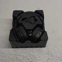 Trucker Bluetooth Headset, Wireless Headsets with Noise Cancelling Microphone, 50+Hrs HD Talktime Bluetooth Headphones with Detachable Earpad/Single+Dual Mode for Office/Driving/Home (Black)