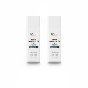 Batci Hair Concealer & Filling Cream Dual Pack | Root Touch Up & Thinning Hair Solution | Water-Resistant, Long-Lasting Formula | 30 ml Value Bundle Set