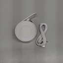 Battery Operated Wall Light, LED Lamp with 360Adjustable Lighting Indoor Light 3 Color Modes Brightness Levels Touch Control, Mounted for Bedroom Reading Bedside-1Pack White (1Pcs)