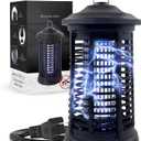 Electric Bug Zapper Indoor/Outdoor, 4200V High Powered Mosquito Zappers Killer, Waterproof Insect Fly Swatter Zapper Mosquito Trap Outdoor, Fly Traps, Insect Killer for Home,Garden,Backyard, Camping