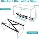 Blanket Lifter for Feet Foot Sheet Lifters of Bed Lift Holder Foot Cradle Bar Blanket Tent Hospital Sheets Support Riser for Leg Knee Ankle Arthritis Neuropathy Surgery Recovery ProtectorPortable