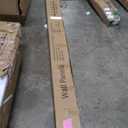 WPC Wall Panels, 8-Pack 94.5  6 Inch 3D Wall Panels for Interior Wall Dcor, Modern Accent Wall Panels for Office Spaces, Living Room, TV Background (Matte Black)