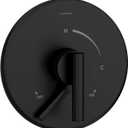 Symmons S-3500-CYL-B-MB-TRM Dia Shower Valve Trim in Matte Black (Valve Not Included)