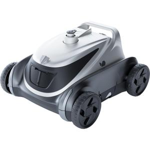 (2026 Upgrade) BUBLUE B10P Cordless Pool Vacuum for Above Ground Pool, 140-Min Runtime, Self-Parking Robotic Pool Cleaner with Bluehole Suction, DirtLock 2.0, Dual Motors for Pools Up to 1,076 Sq.Ft (Silver)