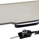 Presto 07062-22-Inch Ceramic Removable Handles Electric Griddle, Grey Ceramic