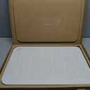 Dorai Home Bath Stone Mat 23.6"x15.4"  Luxury Diatomite Stone Mat, Quick-Dry, Non-Slip, Rain Sandstone