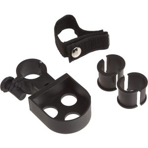 Drive Medical Manual Wheelchair Cane/Crutch Holder (1 Count (Pack of 1)) Drive Medical Manual Wheelchair Cane/Crutch Holder (1 Count (Pack of 1))