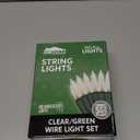 Joiedomi Clear Christmas String Lights Indoor,200(2x100) Mini White Fairy Light,42.8 FT Lighting Decor for Patio Dorm Classroom Bedroom Holiday Wedding Party Garland Birthday Festival,Green Wire