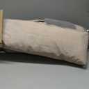 SONGMICS Hammock, Quilted Hammock with Curved Bamboo Spreaders, Pillow, 78.7 x 55.1 Inches, Portable Padded Hammock Holds up to 495 lb, Gray and Beige UGDC34CG