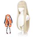 Yomoduki Runa Cosplay Wig Costume Halloween Wigs for Women (Blonde-1)