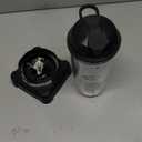 Upgrade exractor blade and personal jar 32oz cup with to go spout lid,Compatible with Ninja Kitchen System 1200 Watt Power Motor Base BL500, BL500C, BL550,NJ600 /NJ600WN /NJ600C/NJ600CCO/NJ600RC (3)