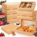 Feifeiya 20 Pcs Halloween Charcuterie Treat Boxes 14 x 10 x 3 in with Liner, 14.17 x 9.84 x 3.15 Inch
