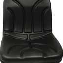 Complete Tractor 3010-0033 Tractor Seat Width 15 23/64", Flip Seat, Fixed base Seat