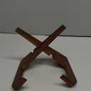 Cookbook Stand for Kitchen Counter Holds 600-Page Books | Elegant Rustic Wooden Cook Book Stands for Display of Recipes & Tablets | Adjustable & Detachable Cookbook Holder Stand for Home Chefs