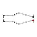 LH/RH Steering Drag Link Set fits 532194740 & 532194741 for Husqvarna Craftsman Murray Dixon Jonsered Poulan Pro AYP EHP WeedEater 194740 194741