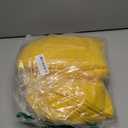 16 x 10 ft Yellow Backdrop Curtains for Party Photo Background Curtains Wrinkle Free Drapes Lemon Yellow Polyester Curtains Backdrop for Baptism Wedding Baby Shower Birthday Events, 4 x 10ft, 4 Panels