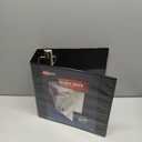 Avery Heavy-Duty 4 Inch Binders 3 Ring, View Binder, 4 Inch EZD Ring, Black, Sturdy (79604)
