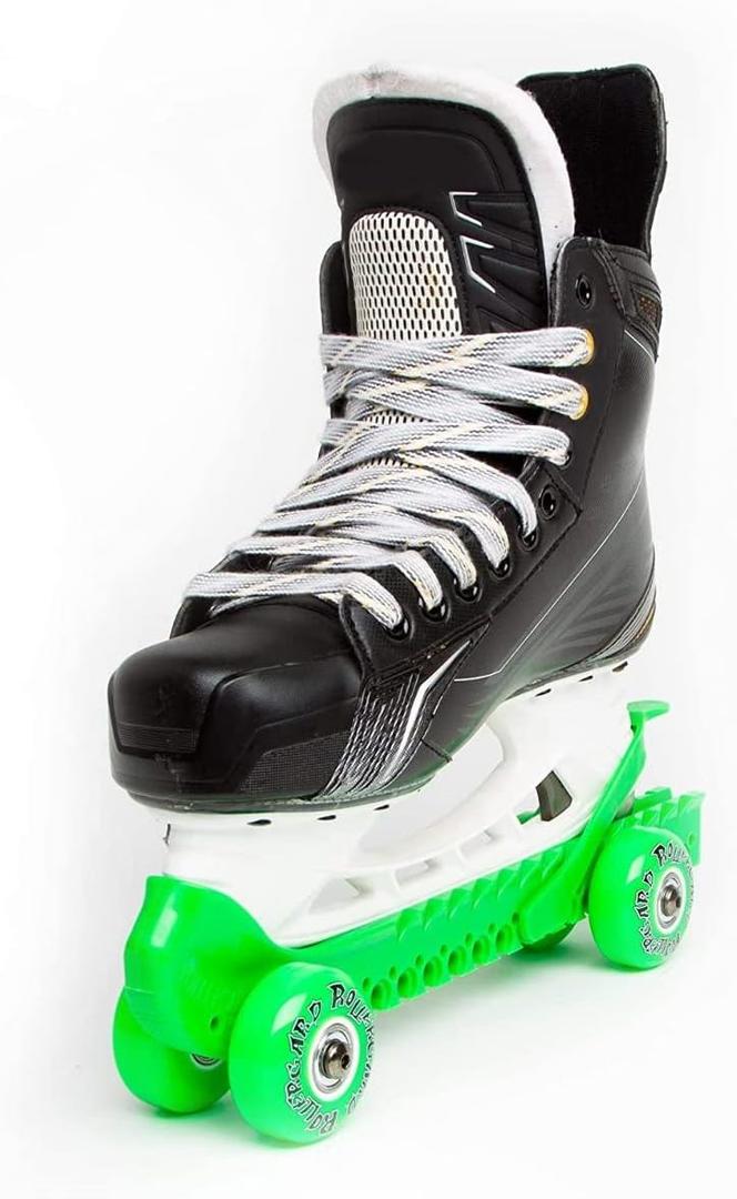 Hockey Ice Skate Guards, One Size Fits Most, Neon Green