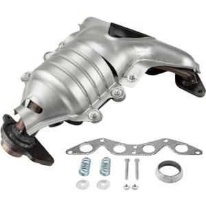 PHILTOP Stainless Steel Catalytic Converter Fit for 01-05 Civic 1.7L DX/GX/HX/LX/LX Special Edition/Value Package (execept EX models) Replace 674608,16373(EPA Compliant)