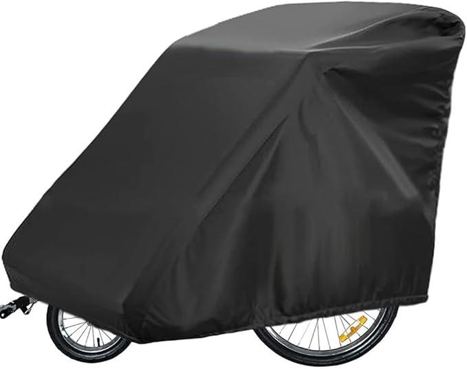 Abaodam Pet Bicycle Trailer Cover: Waterproof Oxford Cloth Kids Pet Bikes Trailer and Stroller Protective Cover for Home Outdoor Travel 40 x 62 Inch