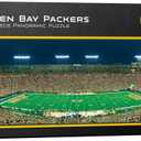 MasterPieces 1000 Piece Sports Jigsaw Puzzle - NFL Green Bay Packers Center View Panoramic - 13"x39"