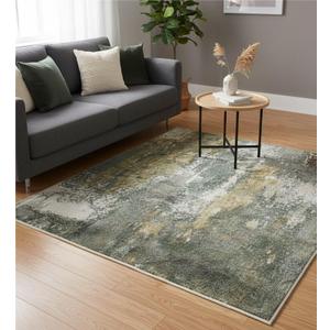 Multiple green area rug - 6ft x 4ft