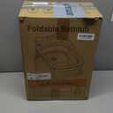 Baby Bathtub, Collapsible Newborn Bathtub for Infant to Toddler 0-24 Months with Soft Cushion and Thermometer,Portable Travel Newborn Tub with No-Slip Feet, Baby Shower Gifts,Grey