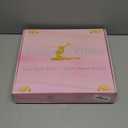 Pilates Ring Kit with Adjustable Ankle Wrist Weights, Resistance Bands, Ball, Pilates Equipment Ball for Home Workout to Tone, Sculpt and Strengthen, Fitness Magic Circle Rings for Yoga Women (Pink)