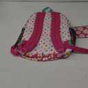 A.D. Sutton Flower Backpack With Pencil Case - Pink