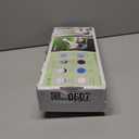 Leebein Electric Spin Scrubber, Cordless Cleaning Brush with 8 Replaceable Brush Heads, Tub and Floor Tile 360 Power Scrubber Dual Speed with Adjustable & Detachable Handle for Bathroom Kitchen Car (White)