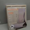 Back Massager, Rolling Up and Down Back Massager with Heat, Back Massage 4D Kneading for Pain Relief Deep Tissue, Ultrathin Shoulder Massager Mother's Day Gift for Women Men Parents, Khaki