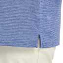 Rouen Mens Golf Shirts Short Sleeve Quick Dry Breathable Active Heather Jacquard Regular Fit Casual Polo Shirts for Men (Blue, XL)