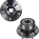 Autoround 513324 Front Wheel Hub Bearing Assembly Fit for 2011-2019 Jeep Grand Cherokee, 2011-2020 Dodge Durango 5 Lugs [2-Pack]