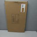 GASARÉ, Extra Thick, Cork Board for Walls, Bulletin Board, Pinboard, Decorative, Solid Frame, Install Horizontal or Vertical, for Home and Office, Push Pins Included, 23 x 13 Inches, Black