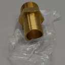 Air Hose Fittings, 1" NPT Male to 1" Barb Brass Hose Barb Fittings, Durable Brass Adapter for Air, Water, Fuel Systems, Leak-Resistant Design