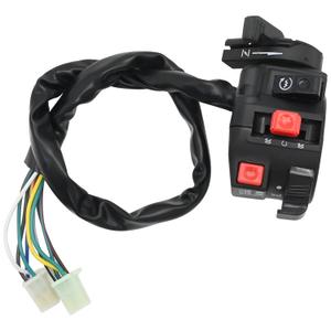 5 Function 9 Wire Starter Kill Light Switch Left Starter Kill Light Choke Switch Assembly Replacement for Tao Tao 150cc D-Type Adult ATV Replacement for Kazuma 150cc 200cc 250cc ATV