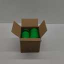 Vending Machine Capsules - 3" GREEN Empty Plastic Capsules - 14 Pcs Toy Capsule - Green Round Large Easter Eggs - Bath Bombs Molds - Party Favors DIY Craft Supplies