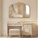 Gold Vintage Vanity Mirror 32x24 Inch