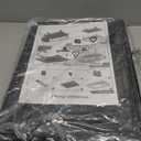 Dish Drying Rack, Stainless Steel Space-Saving Dish Rack, Dish Racks for Kitchen Counter, Kitchen Dish Drainers with Removable Utensil Holder,New Drain Outlet,Plate Rack and Drainboard, Black (1 Tier-black)