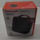 Honeywell UberHeat 5 Portable Ceramic 1500W Space Heater. Indoor space heater for Small Rooms, Bedrooms, and Homes. Fast Heating with Tip-over Protection - Black, HEC210B